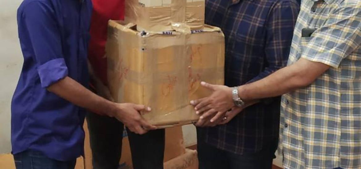 തിരുവനന്തപുരം മെഡിക്കൽ കോളേജിലേക്ക് ദുരിതാശ്വാസ പ്രവർത്തനങ്ങൾക്കു