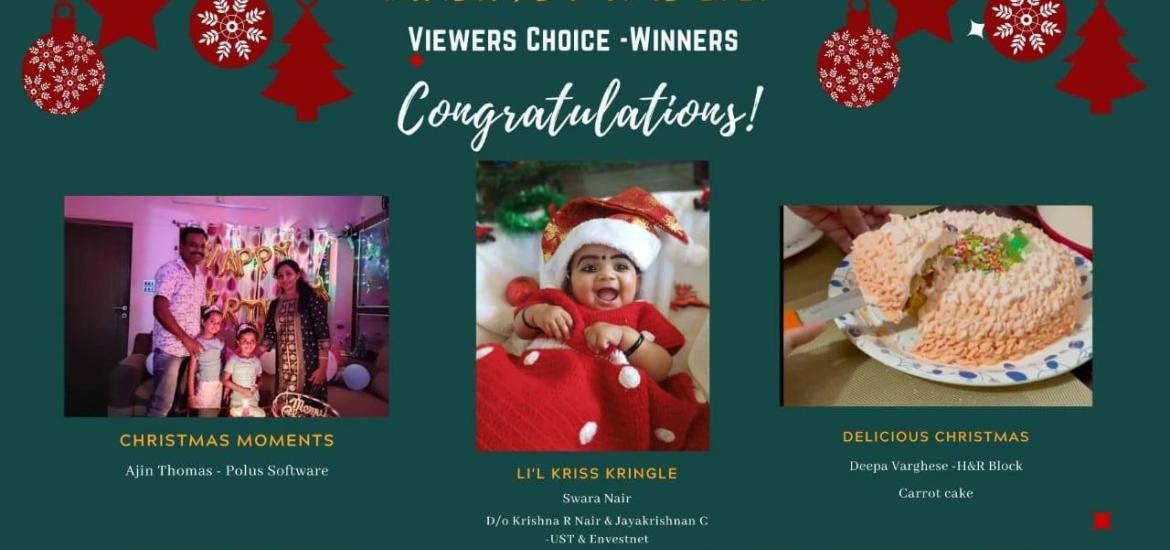 Prathidhwani Christmas Events 2020 Viewers Choice Awards